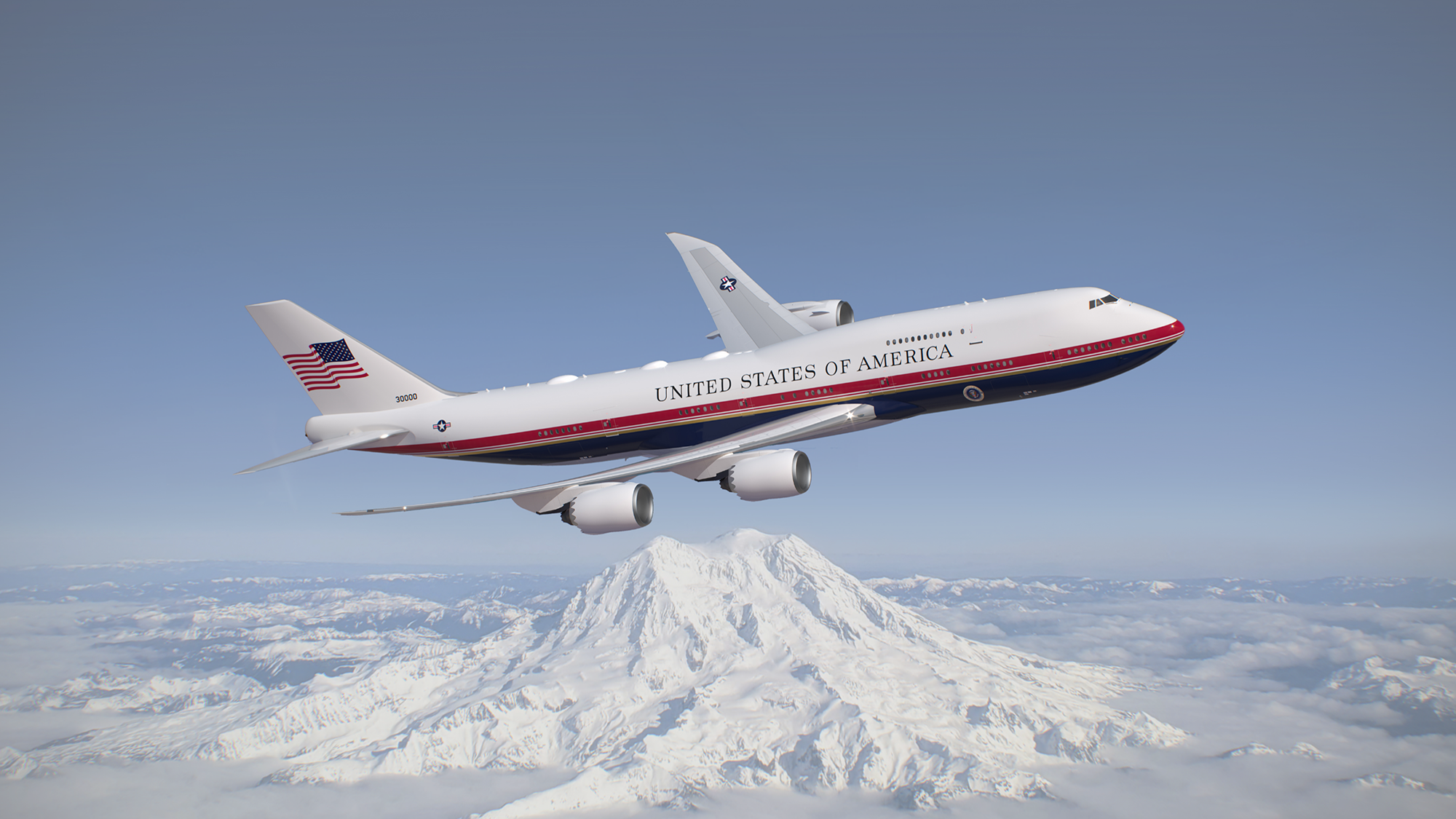 U.S. Air Force Releases Rendering of VC-25B in New VIP Livery