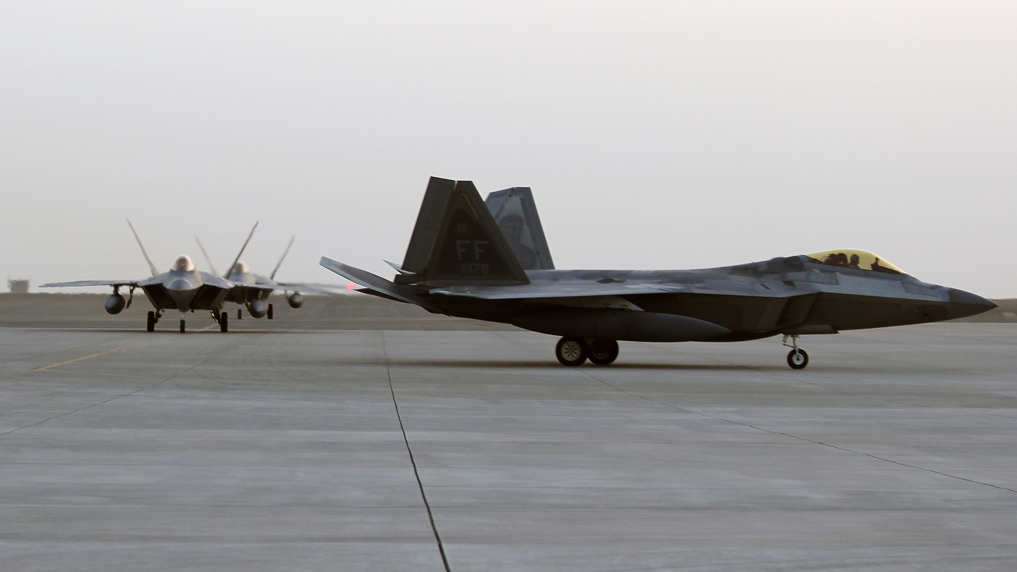Additional F-15s, F-22s and F-35s are Arriving to Reinforce U.S. Buildup in Middle East