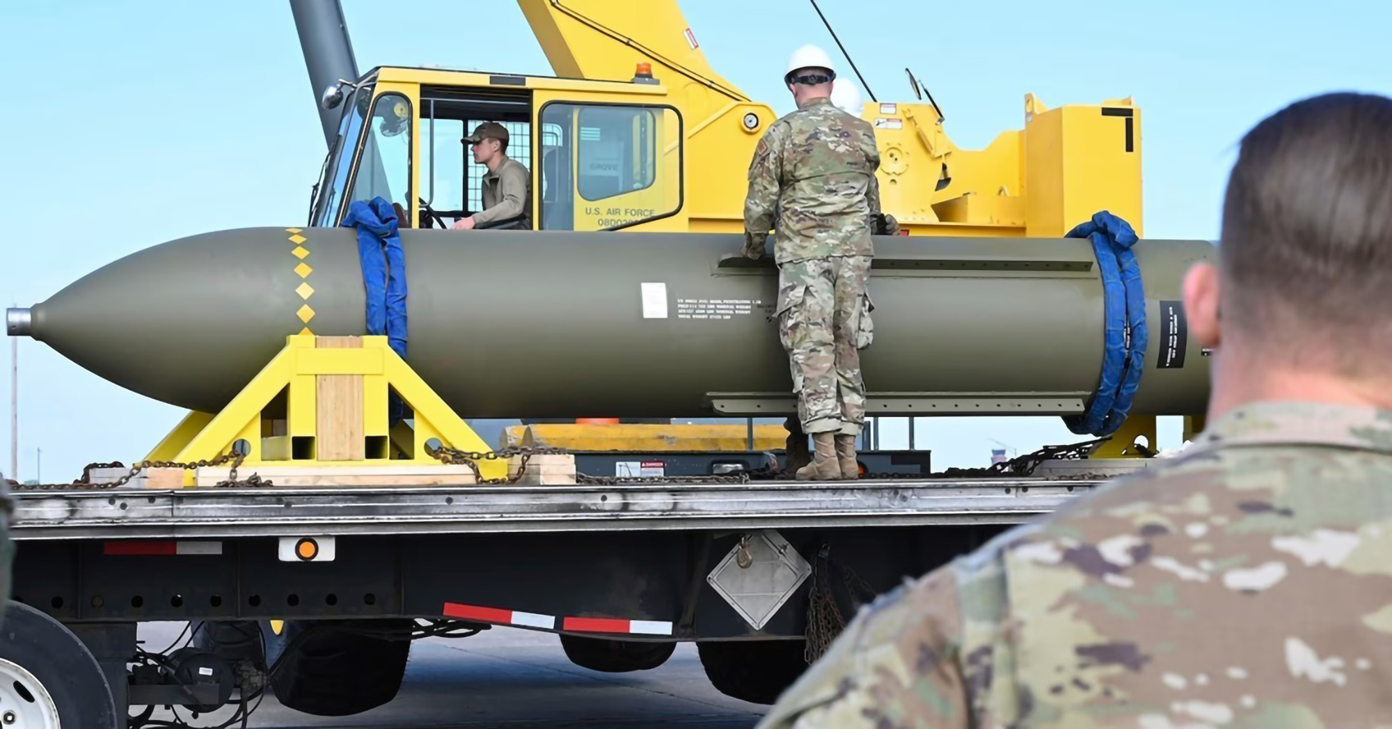 U.S. Air Force Moving to Replenish GBU-57 Massive Ordnance Penetrator Inventory