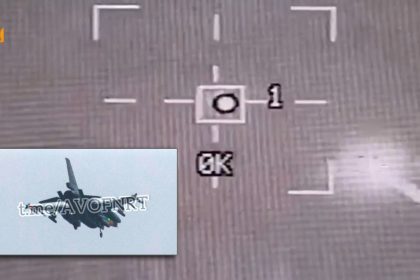 Ukrainian F-16 APKWS drone