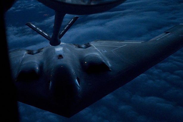 B-2A round trip Iranian targets