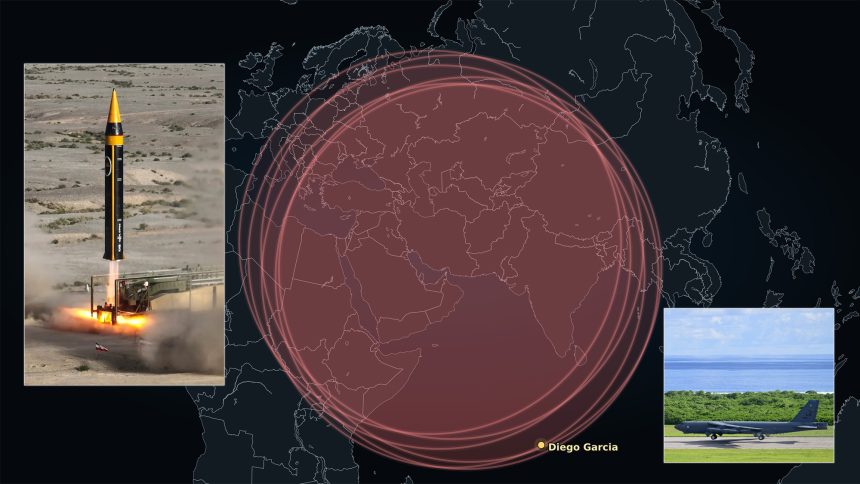 Diego Garcia ballistic missiles