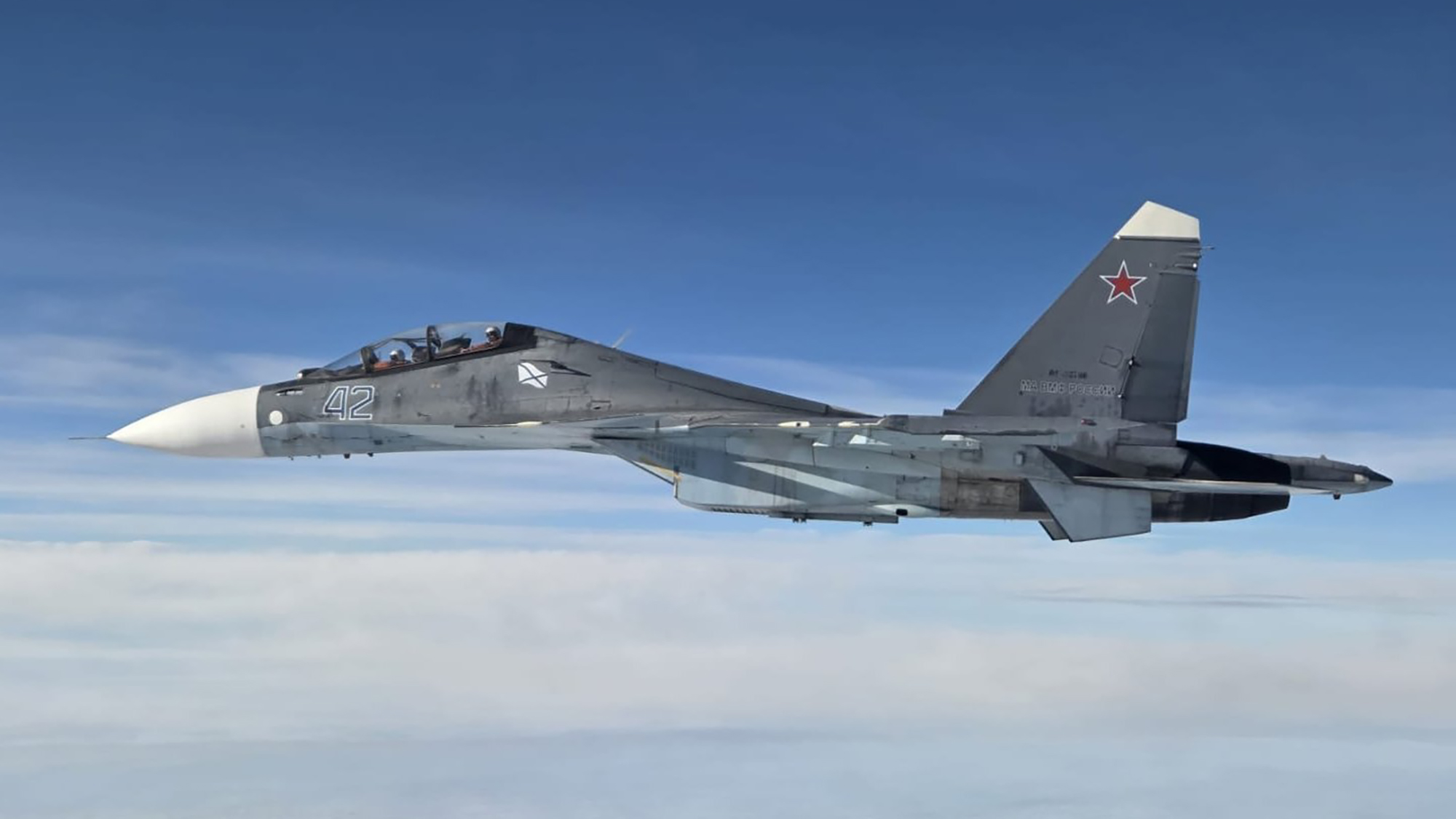 Italian Eurofighters Intercept Russian Su-30 That Violated Estonian Airspace Over the Baltic Sea