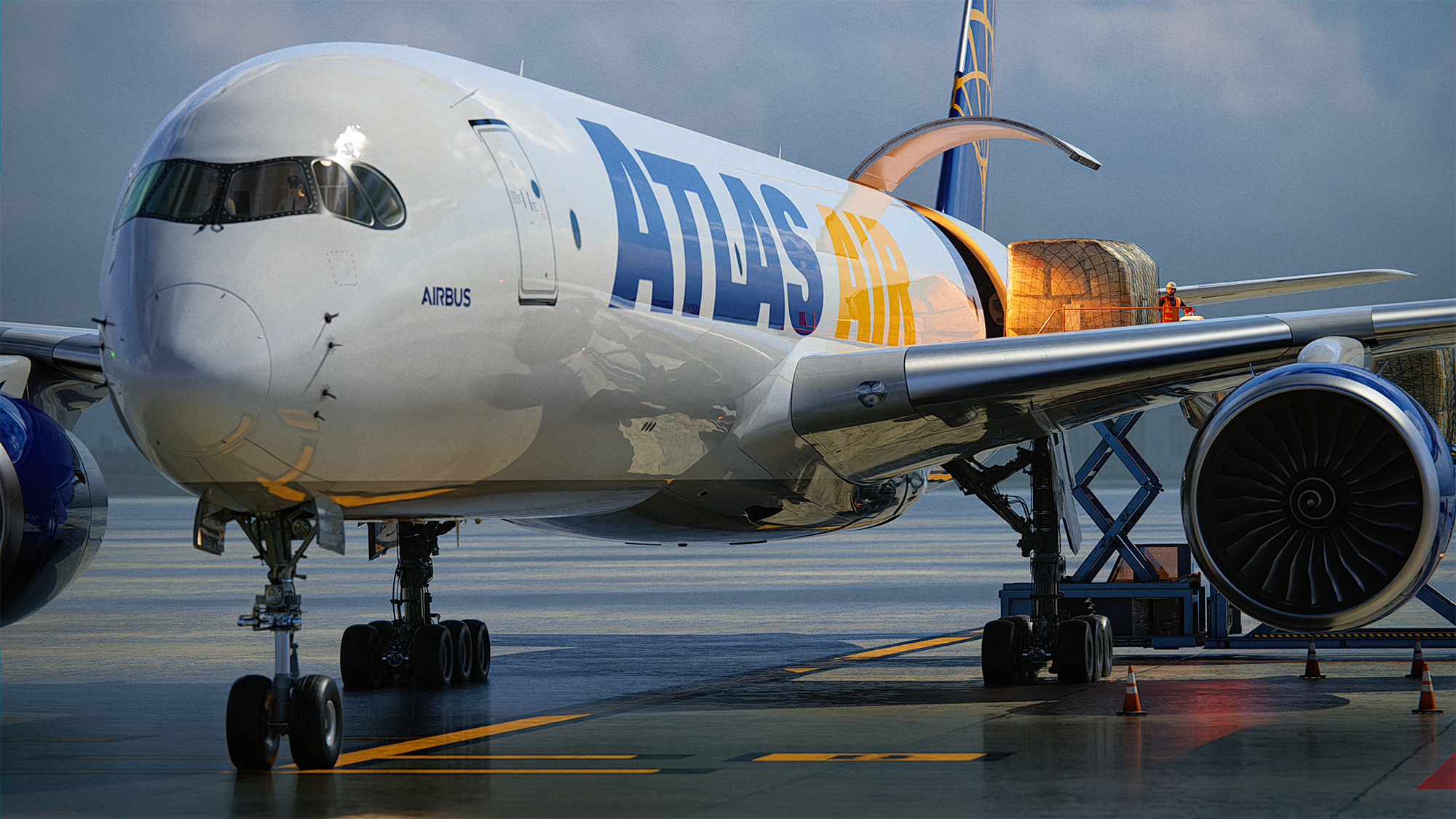 Atlas Air Ends All-Boeing Era With Landmark Airbus A350F Order