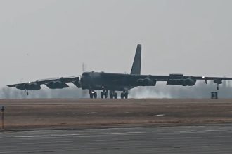 B-52H Stratofortress bombers deployed to RAF Fairford