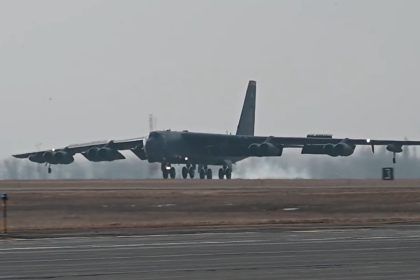 B-52H Stratofortress bombers deployed to RAF Fairford