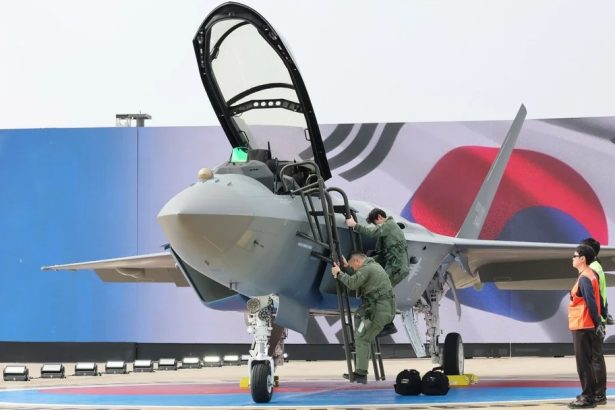 first serial production KF-21 rolled out