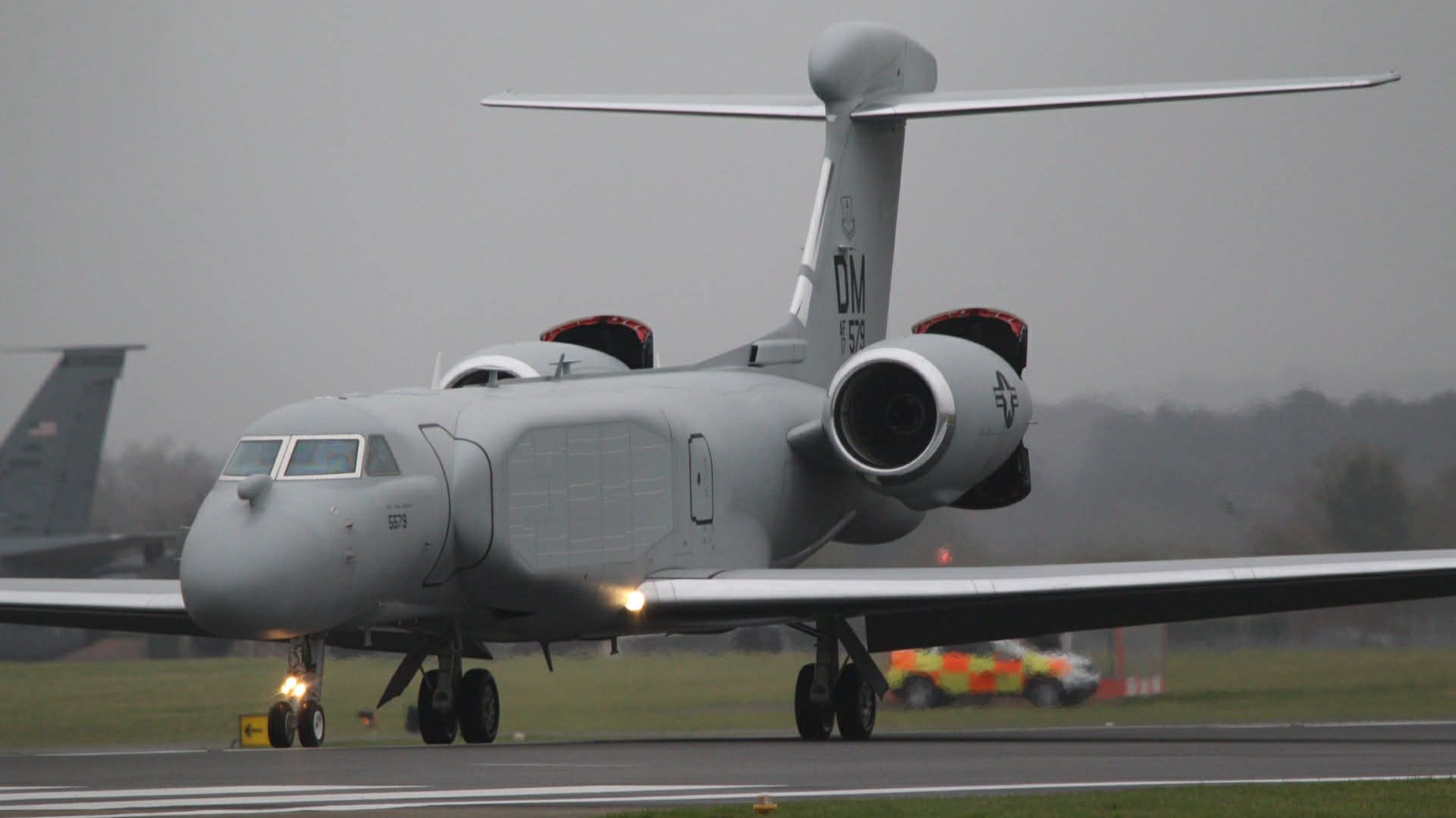 Two EA-37Bs Arrive at RAF Mildenhall on Possible First Operational Deployment