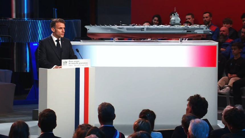 Next French Aircraft Carrier Named
