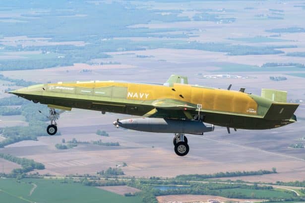 MQ-25 Stingray flew for the first time