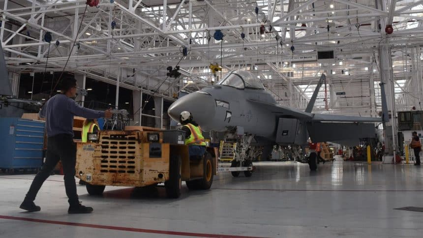 in-house Block III Super Hornet upgrade