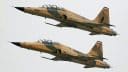 Iranian F-5 fighter strike