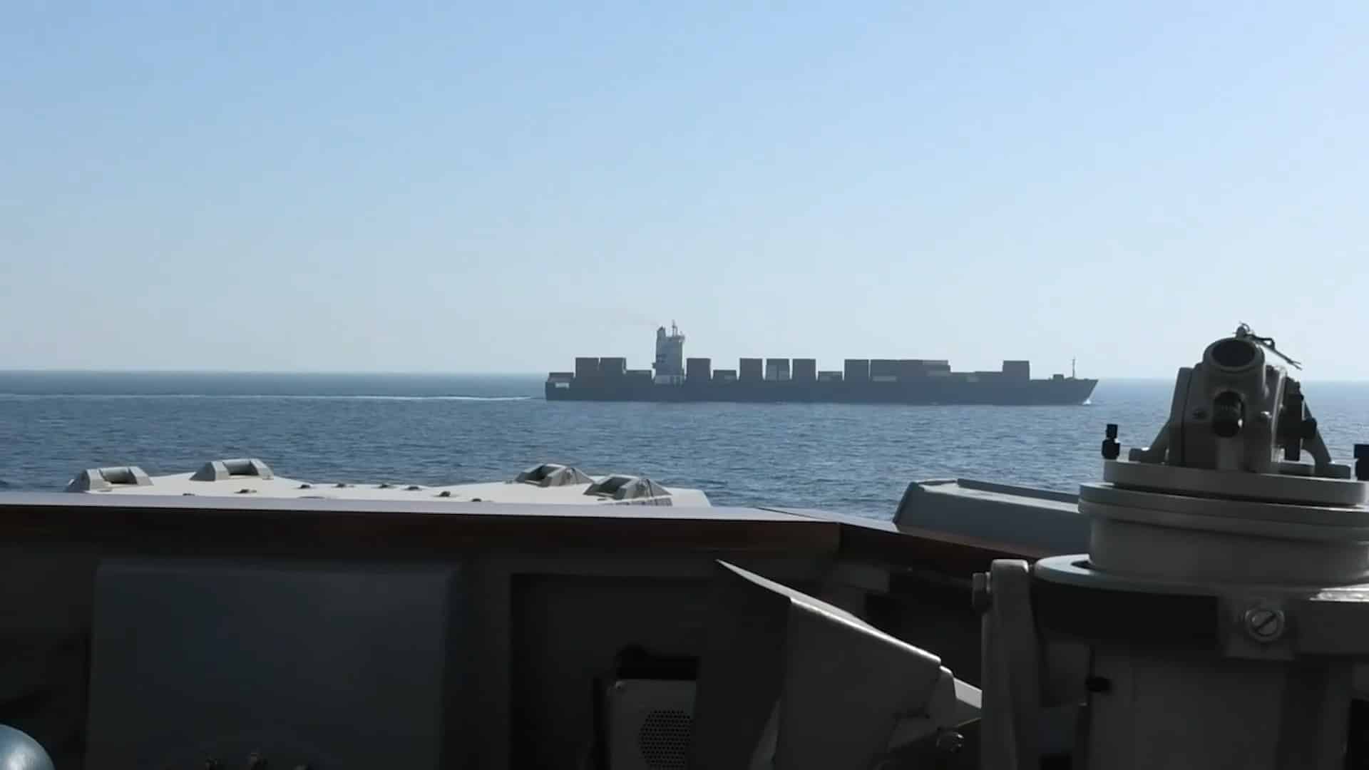 U.S. Seizes Iranian-Flagged Cargo Ship Violating Blockade