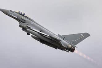 RAF Typhoon Romania