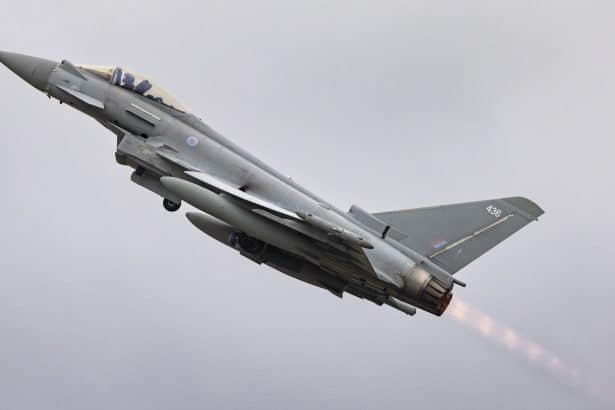 RAF Typhoon Romania