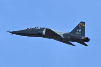 T-38 crashed Columbus