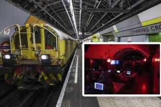 NATO Exercise London Tube Station