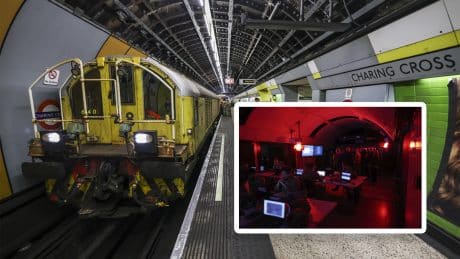 NATO Exercise London Tube Station