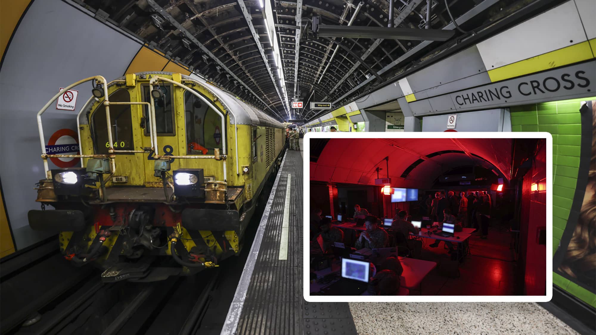 Disused London Tube Platforms Double As NATO Command Centre in Exercise Arrcade Strike