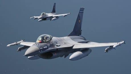 F-16s shot down drone Estonia
