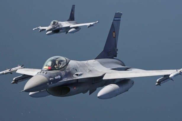 F-16s shot down drone Estonia