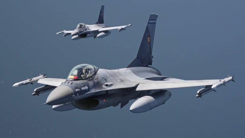 F-16s shot down drone Estonia
