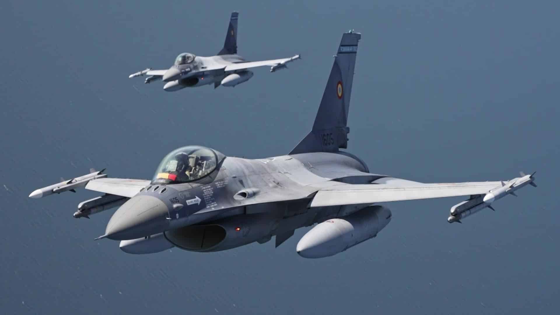 Romanian F-16s Shoot Down Rogue Drone in Estonian Airspace