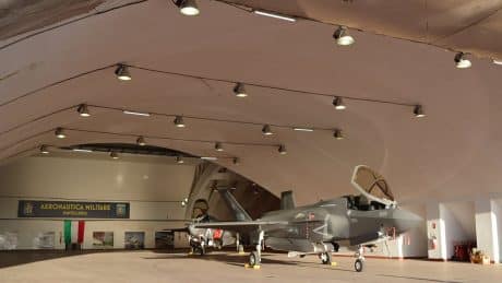 F-35B Hangar Pantelleria