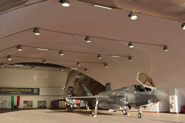 F-35B Hangar Pantelleria