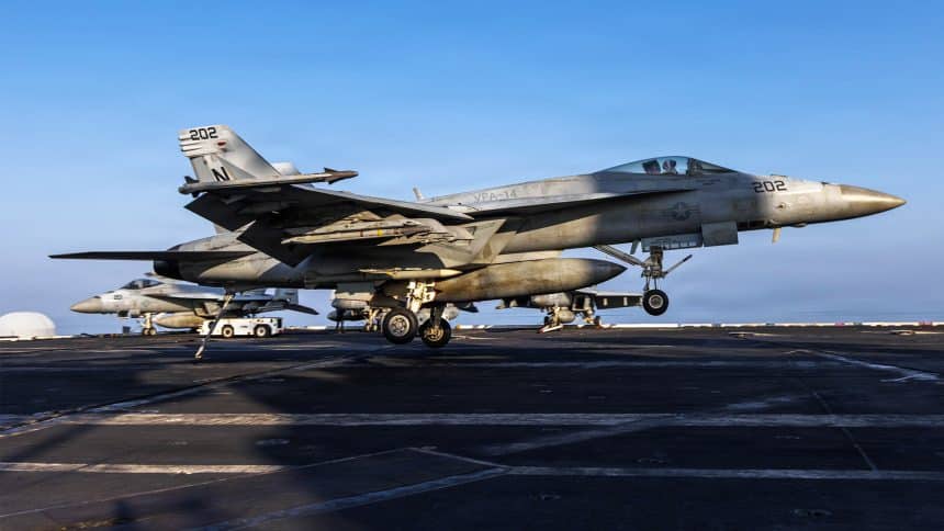 USN Hornet Strikes Tanker