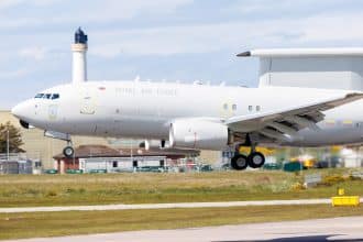 RAF E-7 Wedgetail Lossiemouth