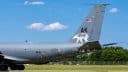 KC-135 battle damaged