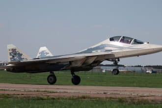 Su-57 two-seat