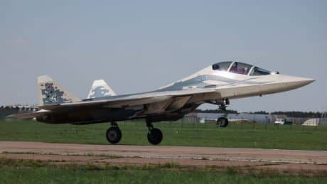 Su-57 two-seat