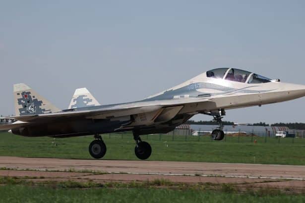 Su-57 two-seat