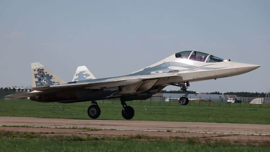 Su-57 two-seat