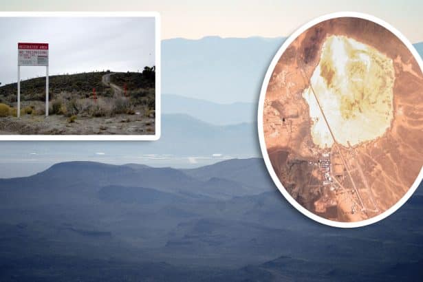 Area 51 Tikaboo Peak Closed
