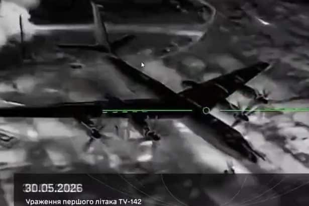 Tu-142MR destroyed