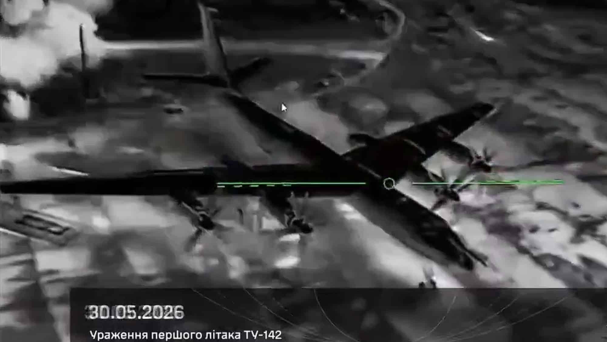 Rare Russian Tu-142MR submarine communications aircraft reportedly destroyed in Ukrainian drone strike Rare Russian Tu-142MR submarine communications aircraft reportedly destroyed in Ukrainian drone strike
