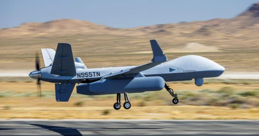 MQ-9B AEW pods