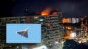 Russian drone hit building in Romania