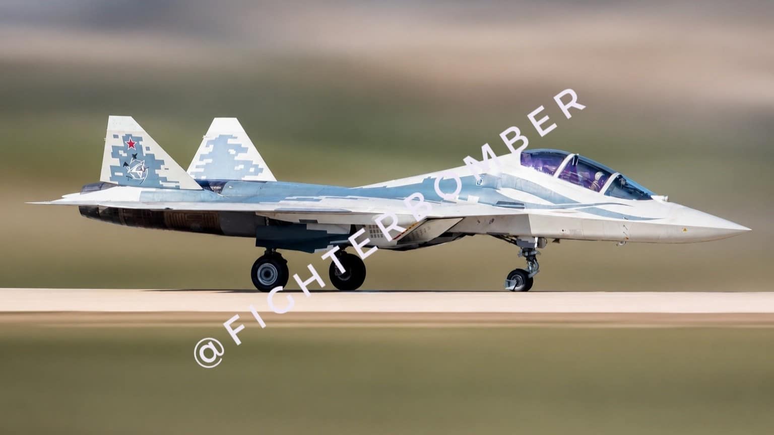 Russia Starts Testing Twin-Seat Variant of Su-57 Felon