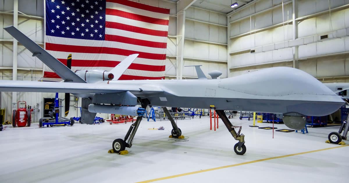 GA-ASI and U.S. Air Force Test APKWS Guided Rockets on MQ-9A Reaper