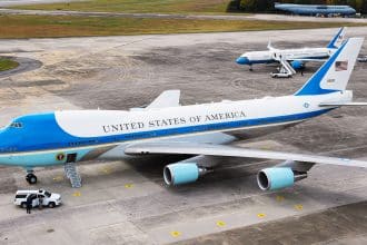 Air Force One VC-25A 92-9000 Last Flight