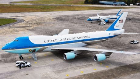 Air Force One VC-25A 92-9000 Last Flight
