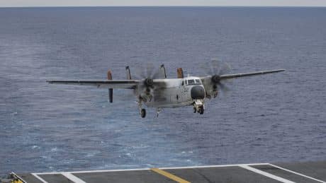 C-2A last carrier landing