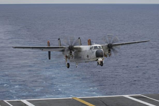 C-2A last carrier landing