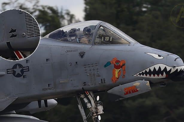 A-10 Iranian kill markings