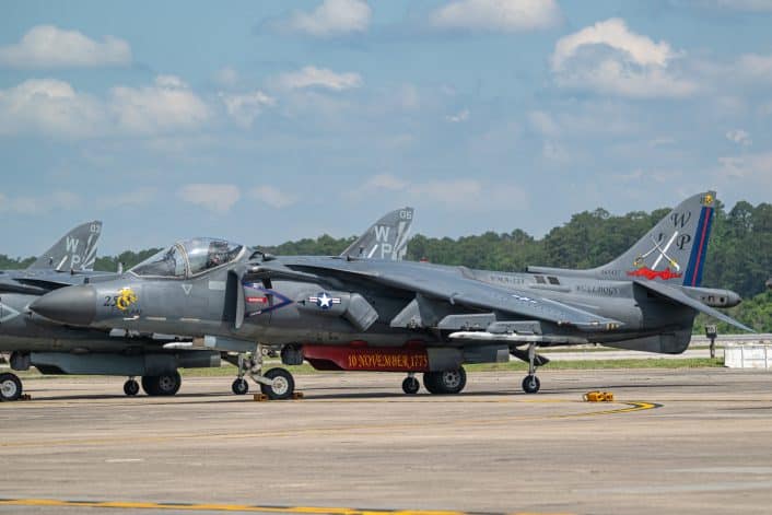 Enhc AV 8B VMA 223 250th Anniv Marines. 165427 sR 9372