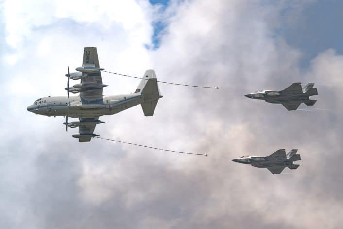 Enhc KC 130J refuel demo 2 F 35B VMFAT 502 sR2 0576